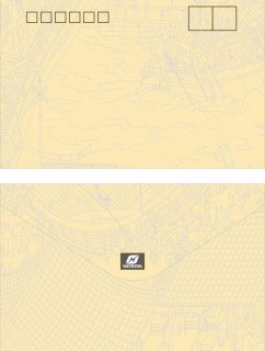 信封信纸印刷效果