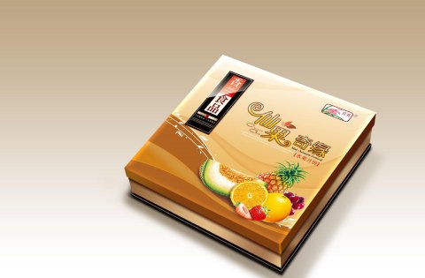 食品包装盒效果图