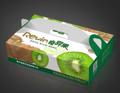 水果包装盒效果图