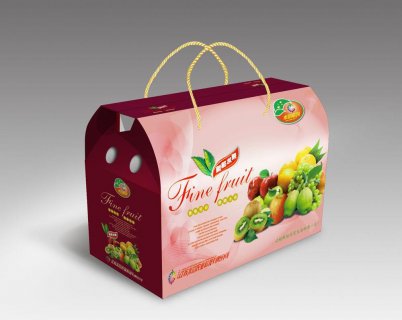 水果包装盒效果图